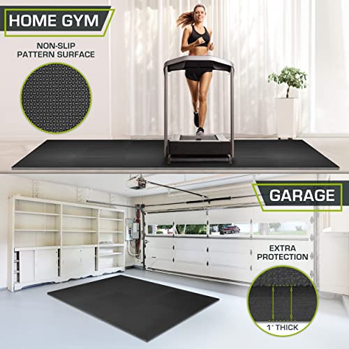 ProsourceFit Extra Thick Puzzle Exercise Mat , EVA Foam Interlocking Tiles for Protective, Cushioned Workout Flooring for Home and Gym Equipment