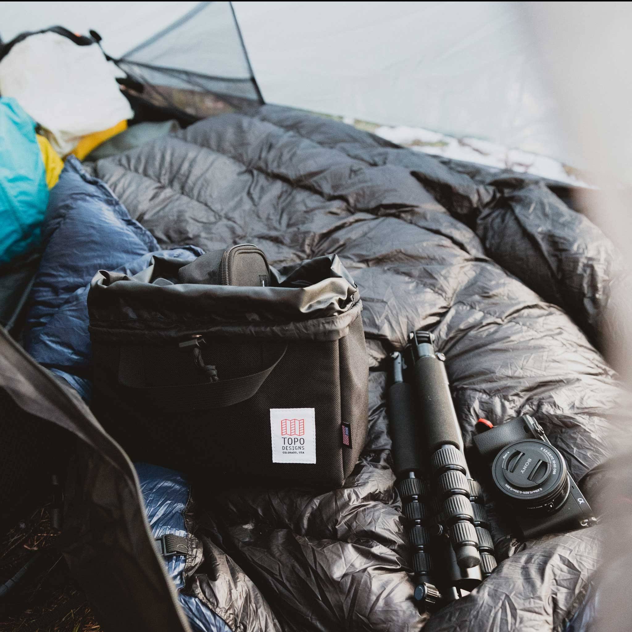 Topo Designs Camera Cube Bag | Black