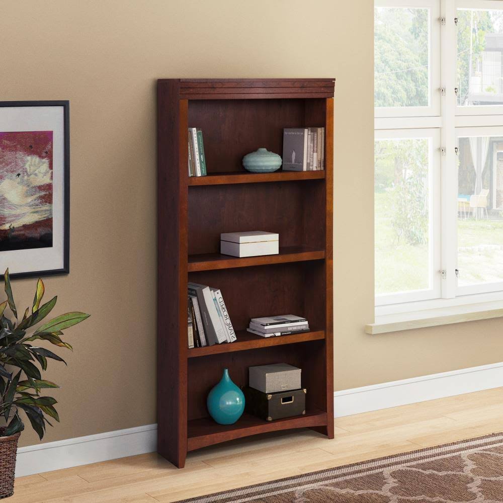 Saint Birch Hanny Antique Cherry Standard Bookcase