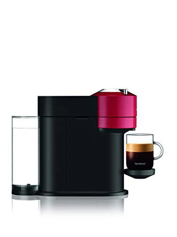 Breville Vertuo Next Coffee and Espresso Maker in Red plus Aeroccino3 Milk Frother in Black