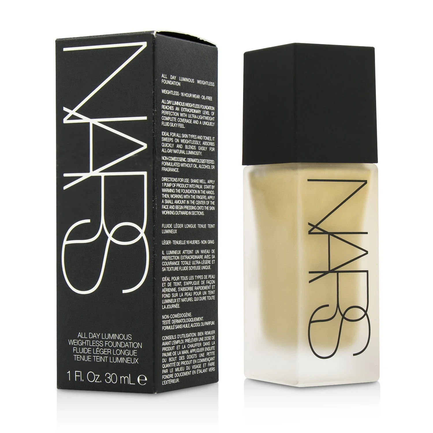 NARS All Day Luminous Weightless Foundation - #Santa Fe (Medium 2) (Box Slightly Damaged)  30ml/1oz