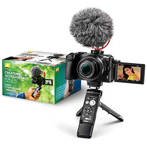Nikon Z 30 Compact and Lightweight Mirrorless Camera with NIKKOR 16-50mm Lens with Creator's Kit