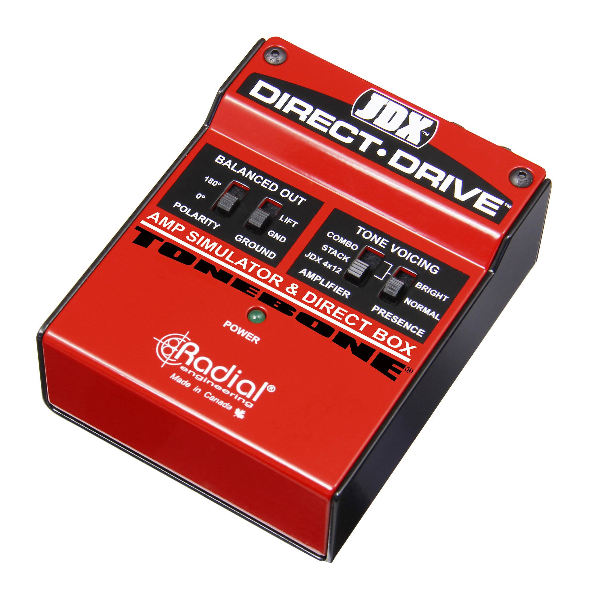 Radial JDX Direct-Drive Amp Simulator u0026 di Box