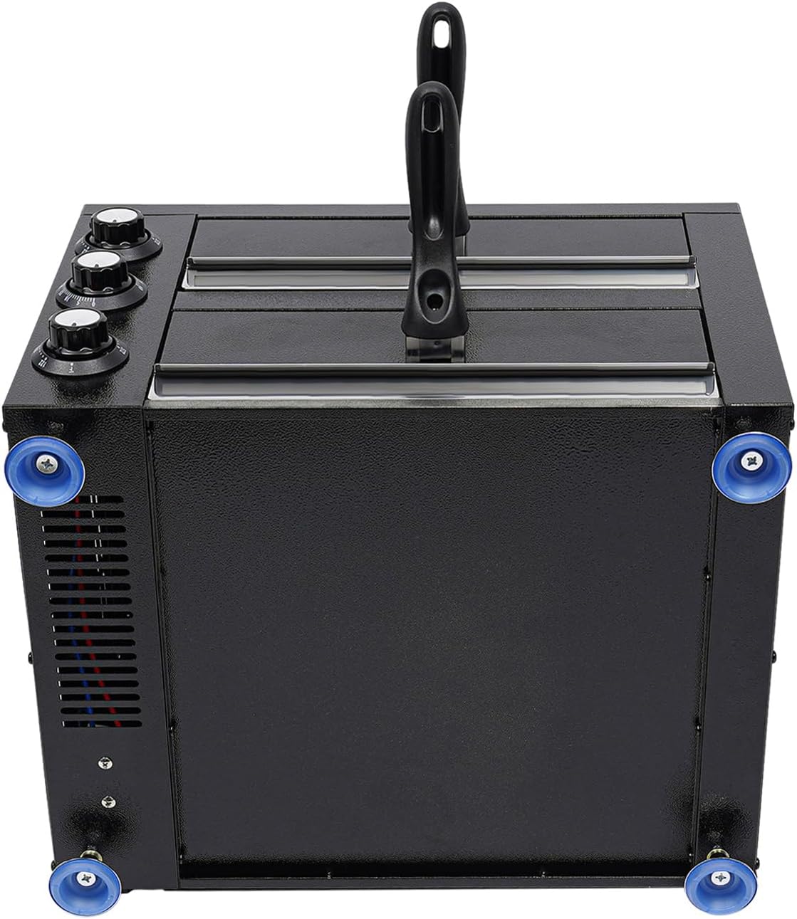 2 Tier Pizza Oven 2200W Stainless Steel Electric Pizza Oven with Trays and Timer