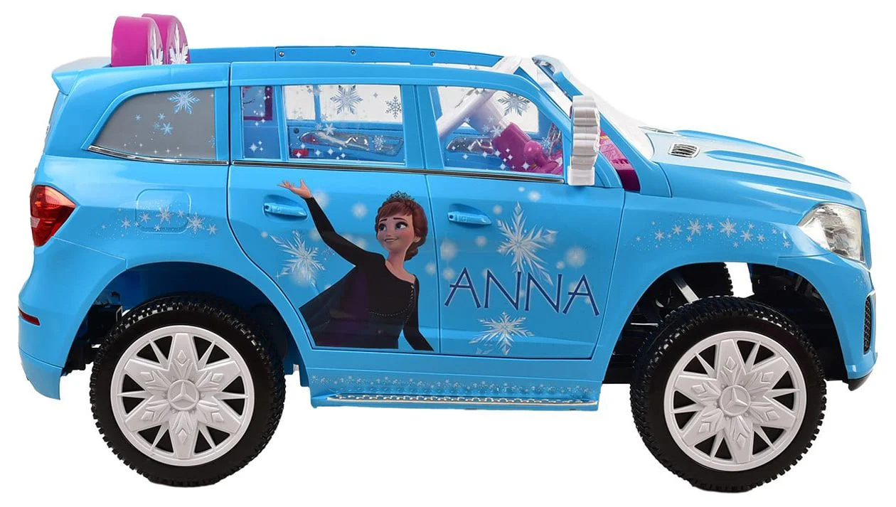 12 Volt Frozen Mercedes GLS-320 Battery Powered Ride-On for Girls Ages 3 and up