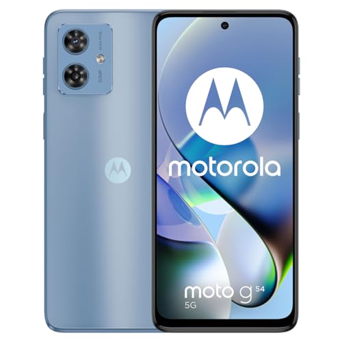 Motorola Moto G54 Dual-SIM 256GB ROM + 8GB RAM (Only GSM | No CDMA) Factory Unlocked 5G Smartphone (Midnight Blue) - International Version