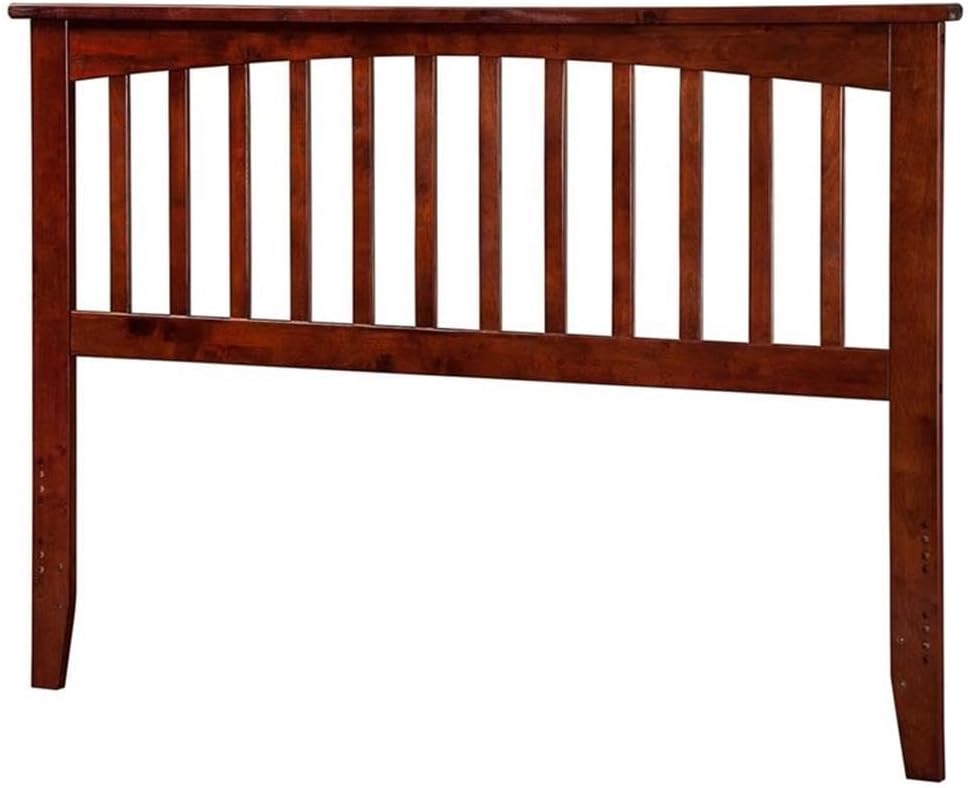 Full Spindle Headboard in Walnut