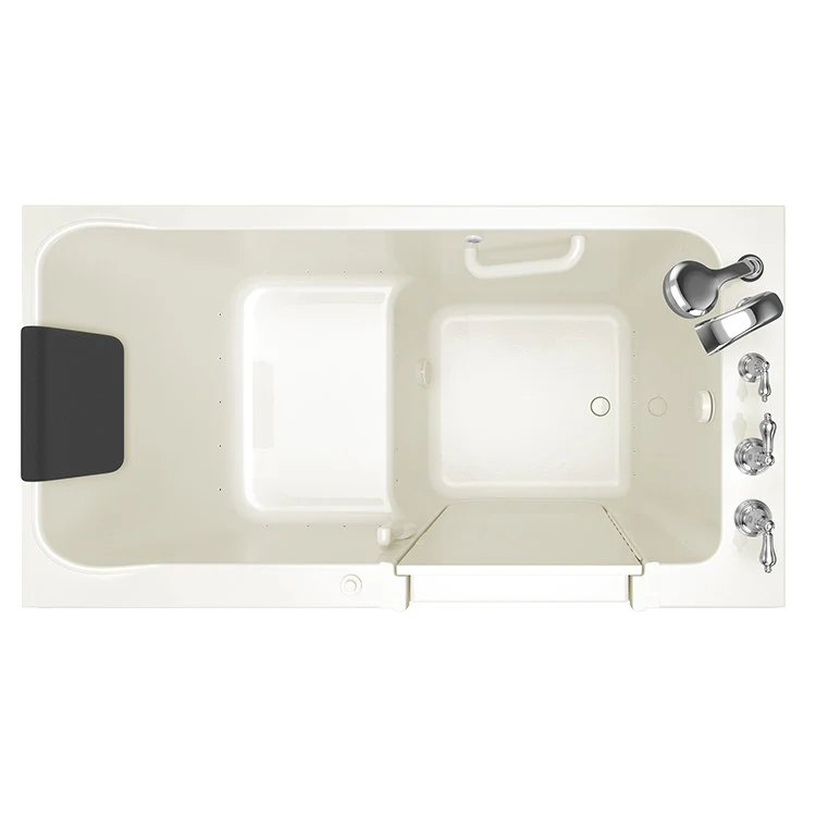 3260 Series 32"W x 60"L Acrylic Walk-In Air Spa Bathtub with Right-Hand Drain/Faucet