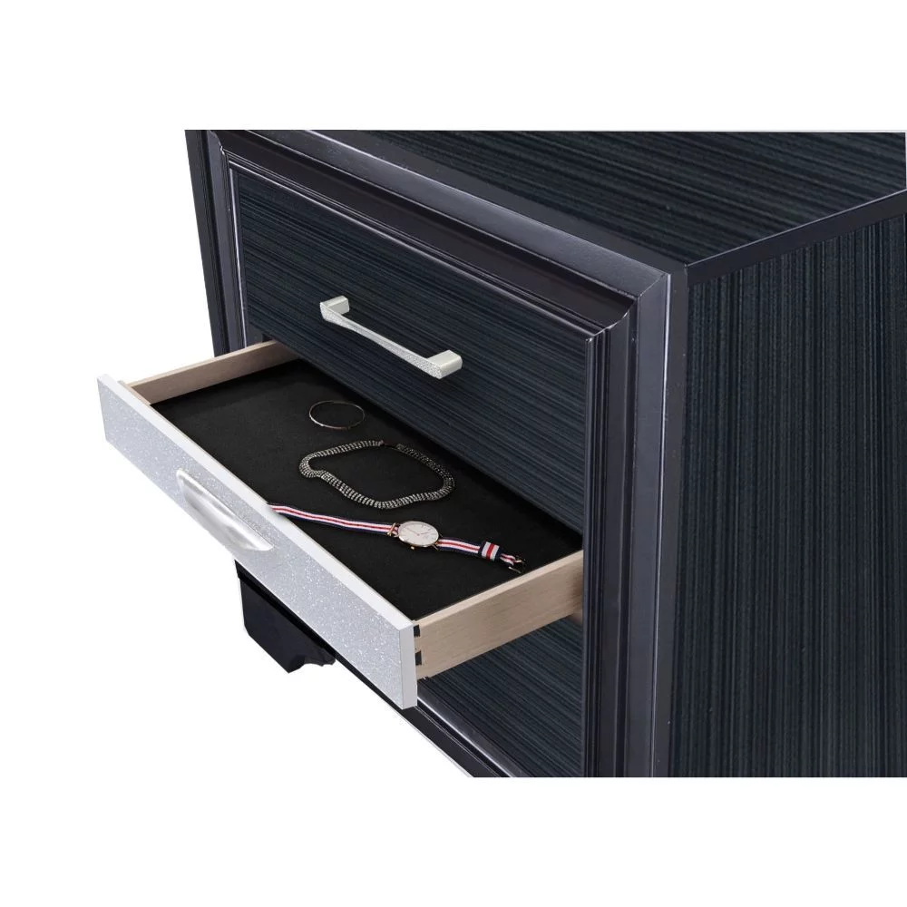 DAE 5-Piece Bedroom Set Bed, Dresser, Chest and 2 Nightstands