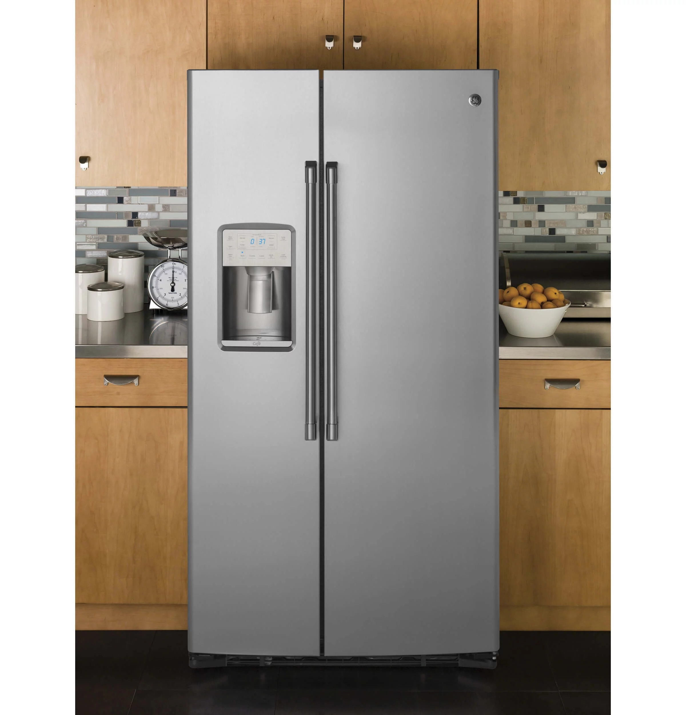 Café CZS22MSKSS 22 Cu. Ft. Stainless Counter-Depth Side-by-Side Refrigerator