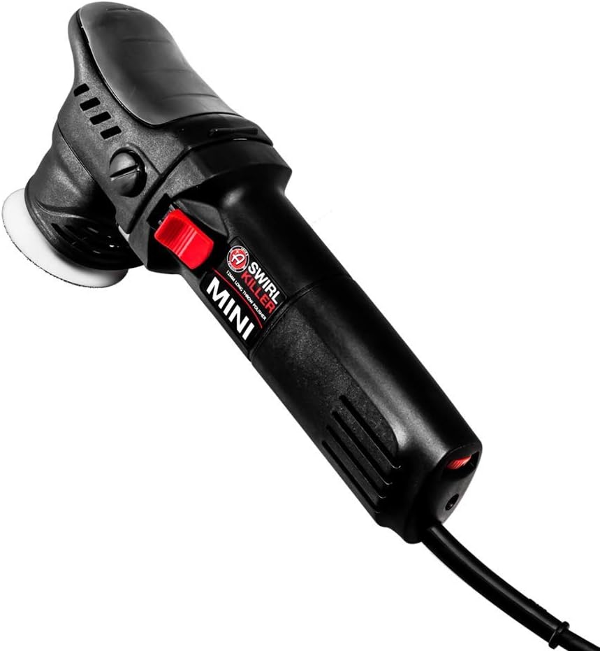 Adam&rsquo;s Swirl Killer 12mm Polisher - Orbital Polishing Paint Correcting Buffer Tool - Car Scratch Remover, Correcting Polish