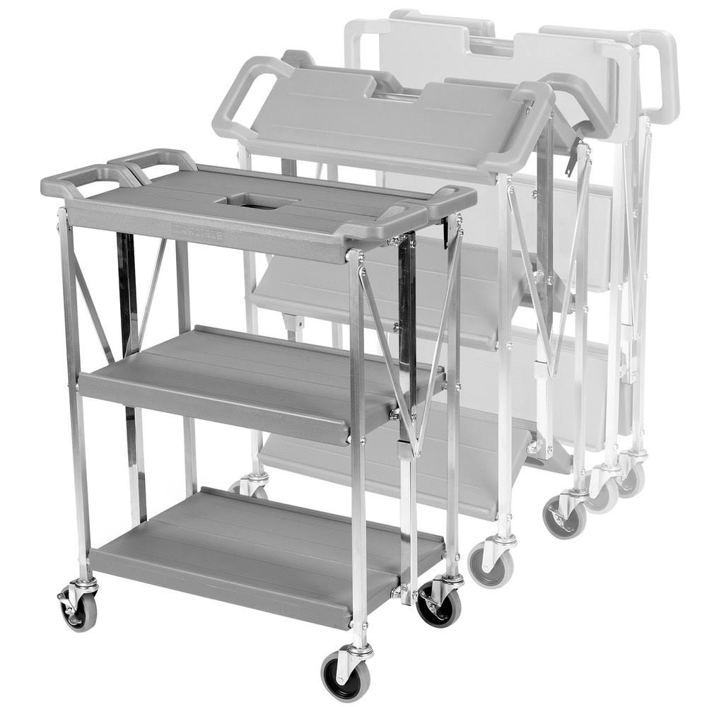 Carlisle SBC203123 Fold &n Go Large Gray Cart
