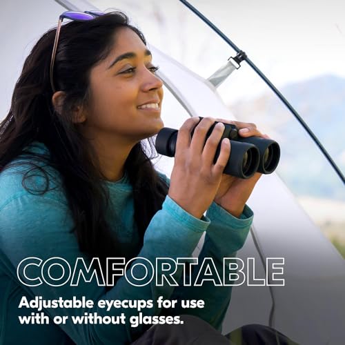 Nikon PROSTAFF P3 8x42 Binocular | Waterproof, fogproof, rubber-armored Full-Size Binocular