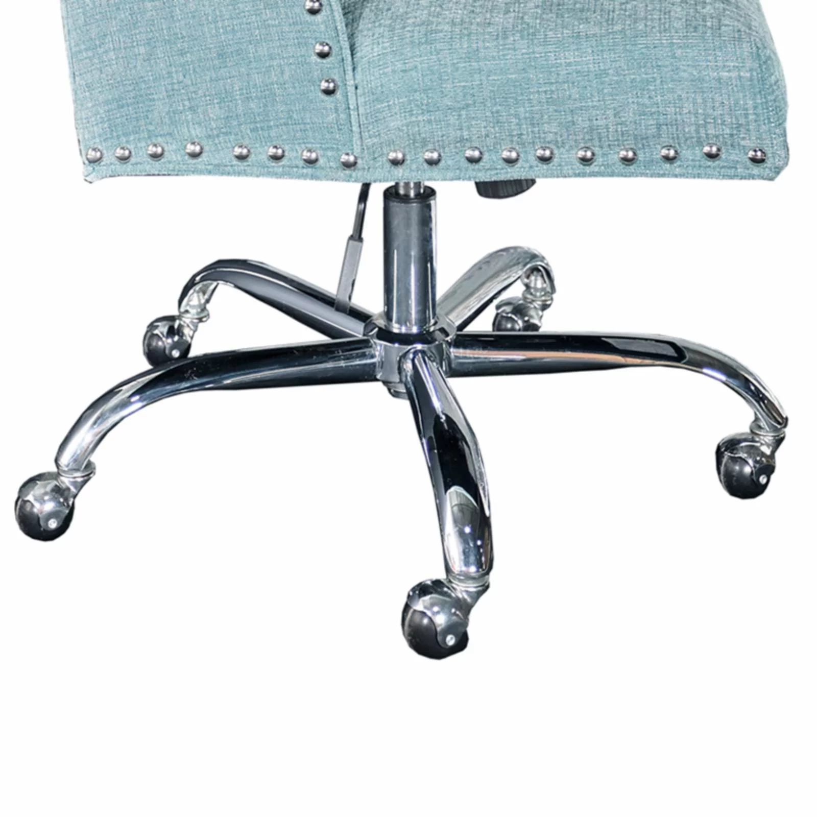 Linon Draper Executive Office Chair - Chrome