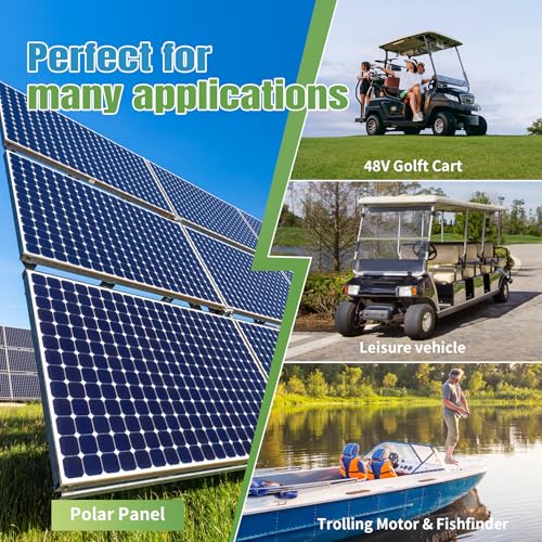 12V 100Ah LiFePO4 Battery, Rechargeabel Deep Cycle Lithium Batteries, 100A BMS with Low-Temp Protection, Perfect for RV, Solar, Boat, Marine