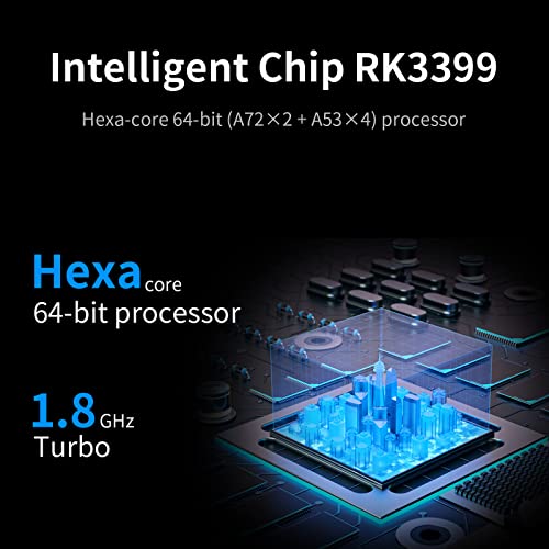 Daxceirry RG552 Handheld Android System Game Console High Speed EMMC 5.1 and 16G Linux System Built-in 6400 mAh Battery with 5.36in Touch Screen