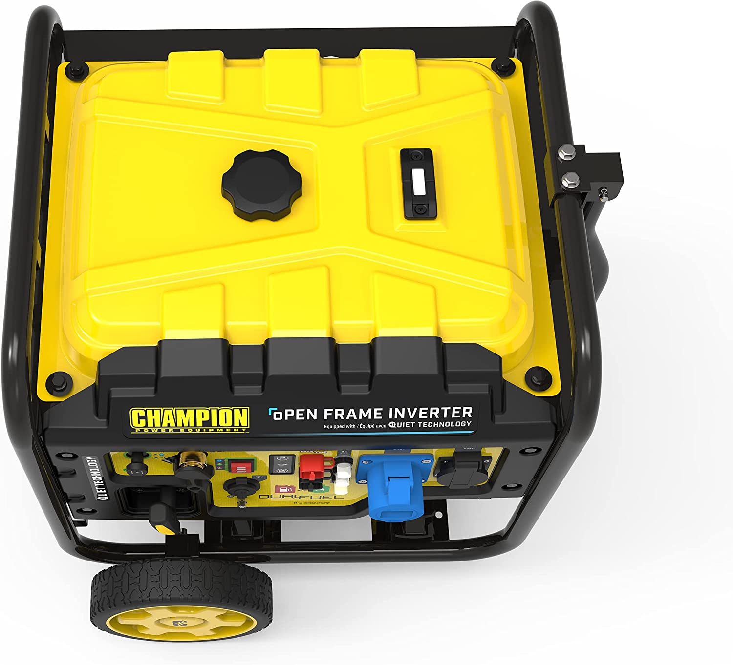 Champion Power Equipment 3600 Watt Dual Fuel Digital Hybrid Inverter &ndash; 224cc Engine, 18 hour run time, Ultra-Quiet & Light