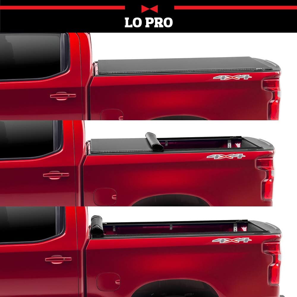 TruXedo Lo Pro Soft Roll Up Truck Bed Tonneau Cover | 530601 | Fits 2017 - 2022 Honda Ridgeline 5' 4" Bed (64")