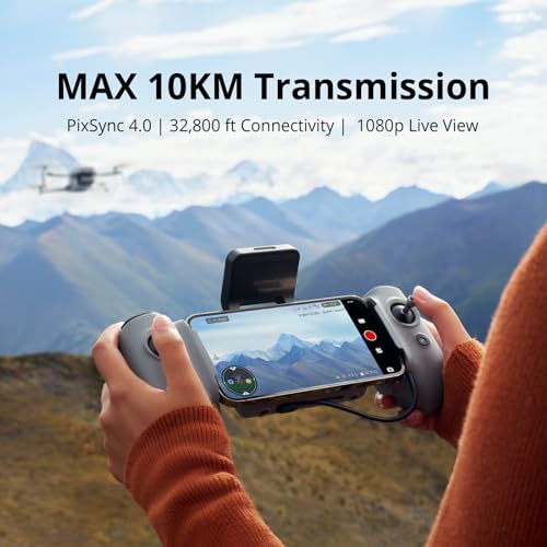 Potensic Atom 2 3-Axis Gimbal 8K GPS Drone, Fly More Combo Bundle with 256GB Micro Memory Card