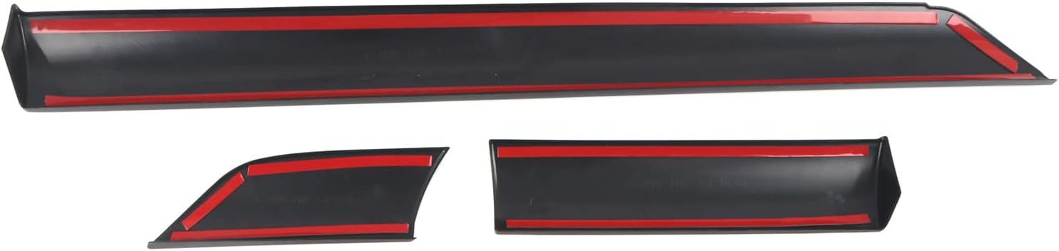 HIGH FLYING for Toyota Tundra 2014-2021 Car Accessories ABS Carbon Fiber Grain Center Consoles A/C Air Outlet Vent Decor Cover Trim 3pcs (Not Fit RHD)