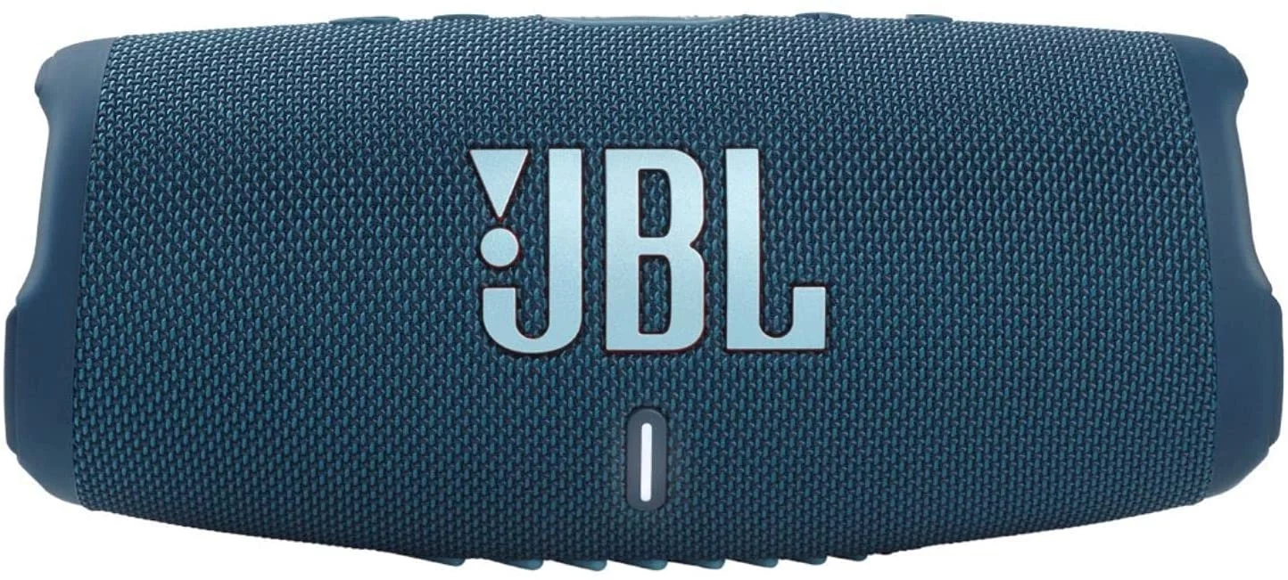 JBL Charge 5 Portable Waterproof Bluetooth Speaker with Powerbank (Blue) - Radiant Selections