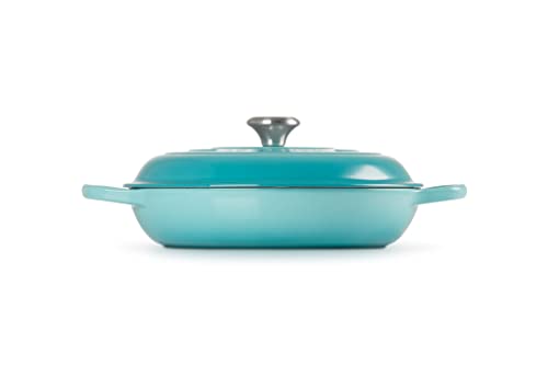 Le Creuset Enameled Cast Iron Signature Braiser, 3.5 qt., Marseille