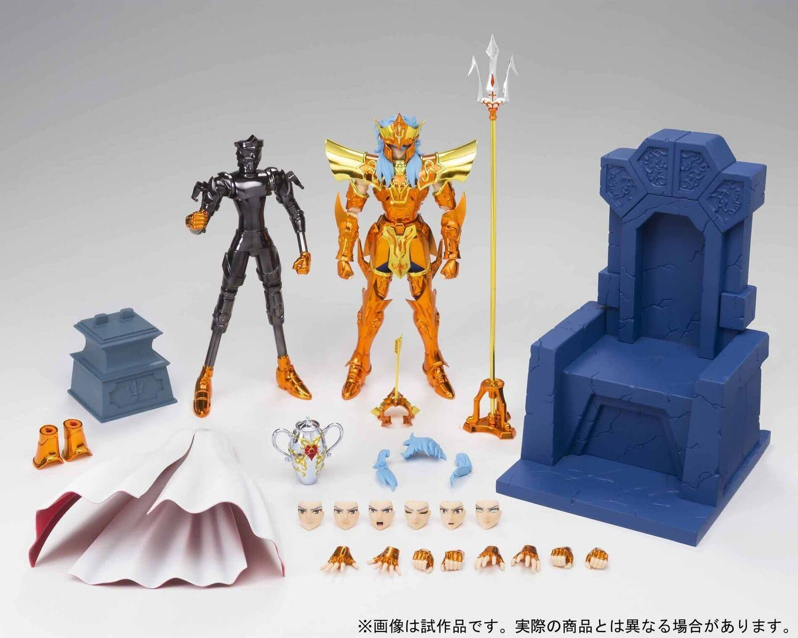 Saint Cloth Myth EX Emperor Poseidon Imperial Sloan Set Saint Seiya