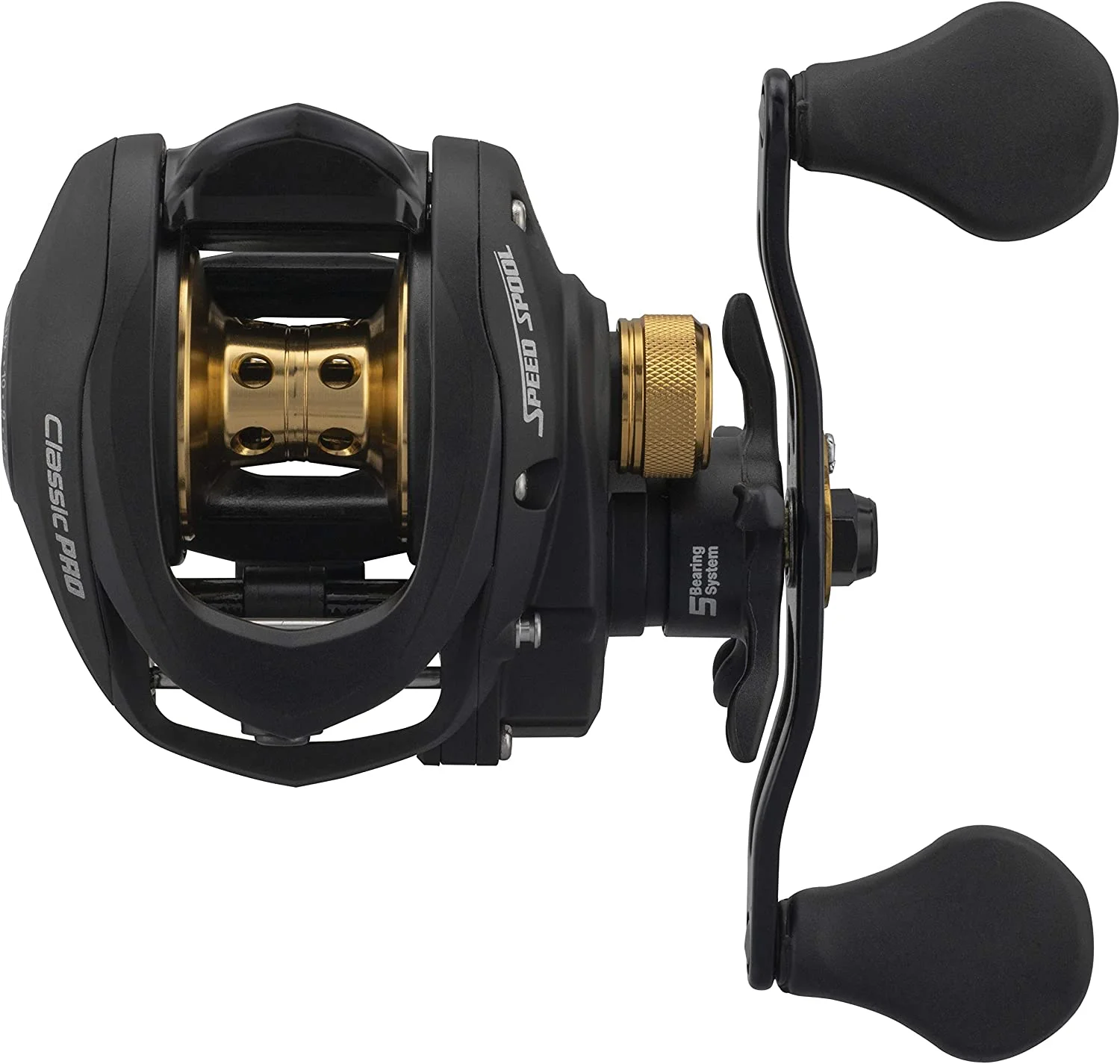 Lews Classic Pro Speed Spool SLP Baitcast Reel Left Hand Retrieve (Clamshell)