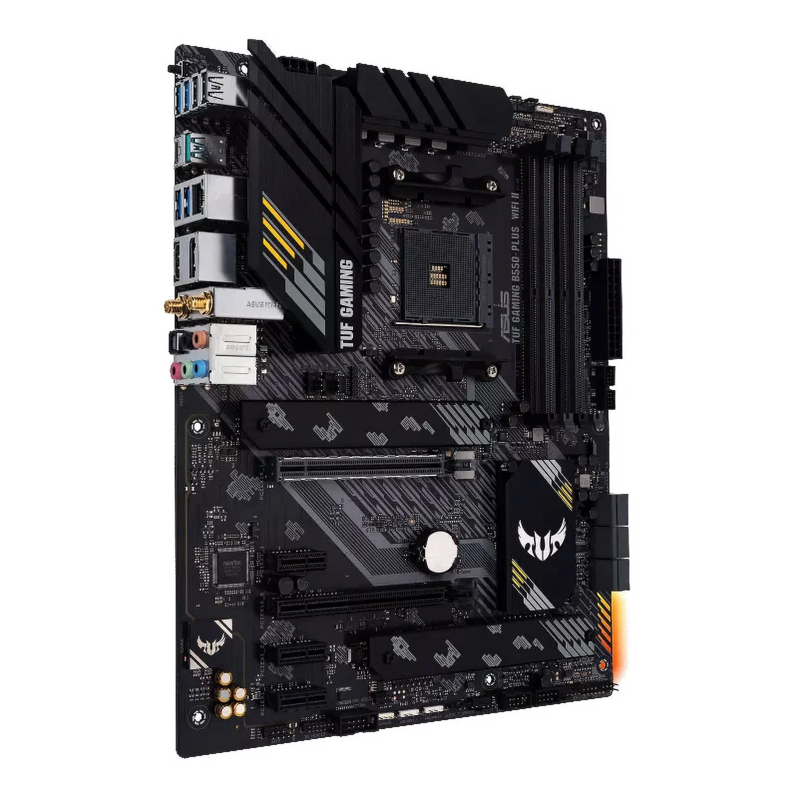 ASUS TUF Gaming B550-PLUS WiFi II AMD AM4 (3rd Gen Ryzen™) ATX Gaming Motherboard (PCIe 4.0, WiFi 6, 2.5Gb LAN, BIOS Flashback, USB 3.2 Gen 2