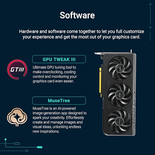 ASUS The SFF-Ready Prime GeForce RTX™ 5060 8GB GDDR7 OC Edition Graphics Card (PCIe® 5.0, 8GB GDDR7, HDMI®/DP 2.1, 2.5-Slot, Axial-tech Fans