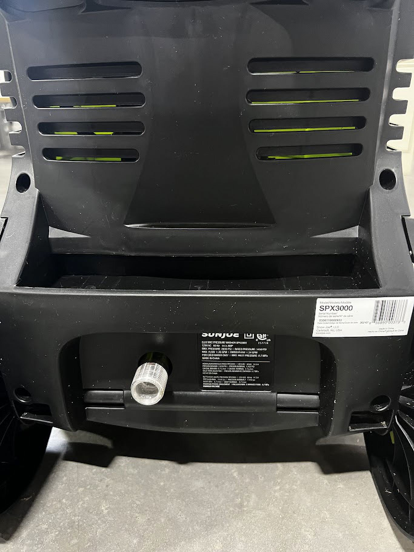 Open Box Sun Joe SPX3000 14.5-Amp Electric High Pressure Washer SPX3000 - GREEN/BLACK