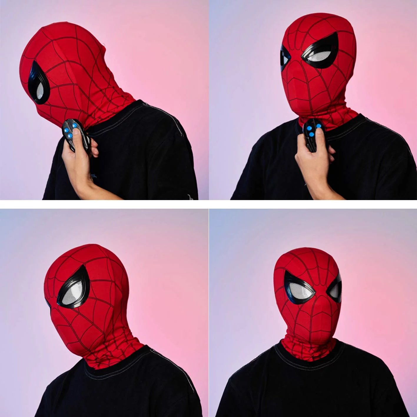 Farontor Iron Man Helmet Electronic Mark 5 Helmet Wearable Iron-man Mask with Sounds & LED Eyes 1:1 Model