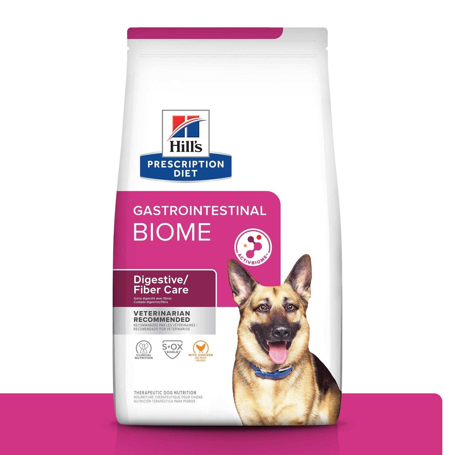 Hill&amp;s Prescription Diet Gastrointestinal Biome Digestive Fiber Care Chicken Dry Dog Food - Pet Supplies online store
