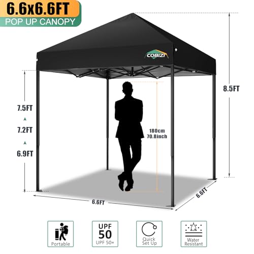 COBIZI 13x26 Pop Up Tent 13x26 Canopy with Sidewalls Heavy Duty Canopy Party Tent for Parties