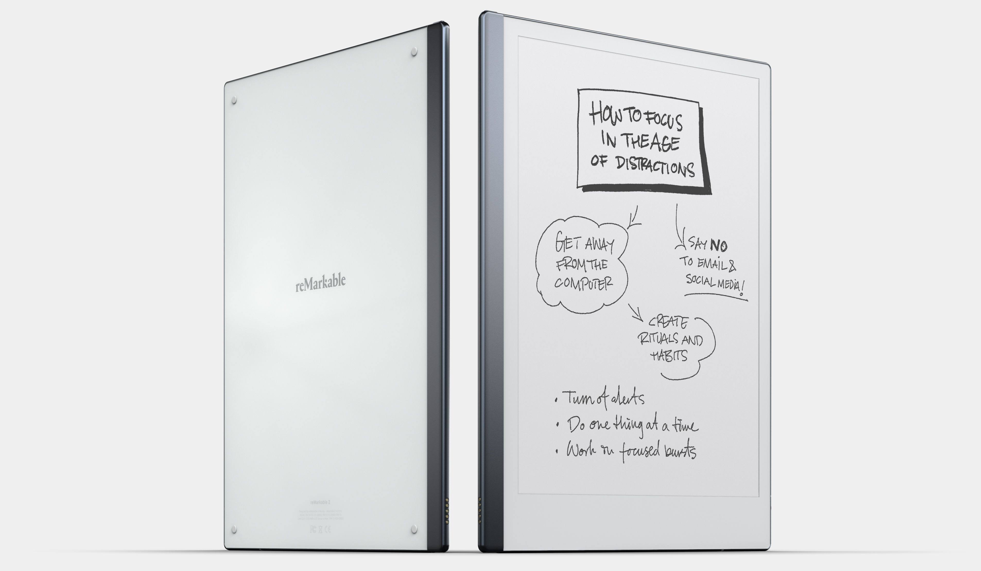Remarkable 2 - Worlds Thinnest - Next-Generation Paper Tablet - 10.3x22 Digital Notepad - Convert Handwritten Notes - Low Latenc