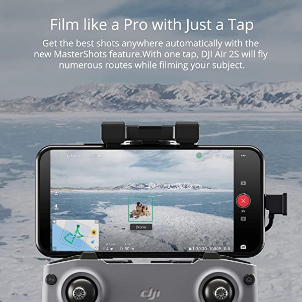DJI Air 2S Fly More Combo with Smart Controller - Drone with 4K Camera, 5.4K Video, 1-Inch CMOS Sensor, 4 Directions of Obstacle Sensing
