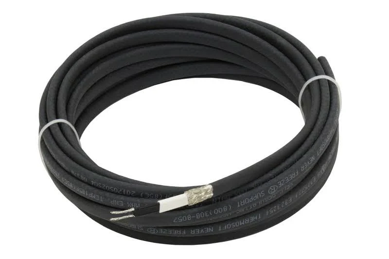 55 ft / 120V NeverFreeze Self-Regulating Roof u0026 Gutter Deicing Cable - Electric HEATING for Downspouts and Gutters on Shingl