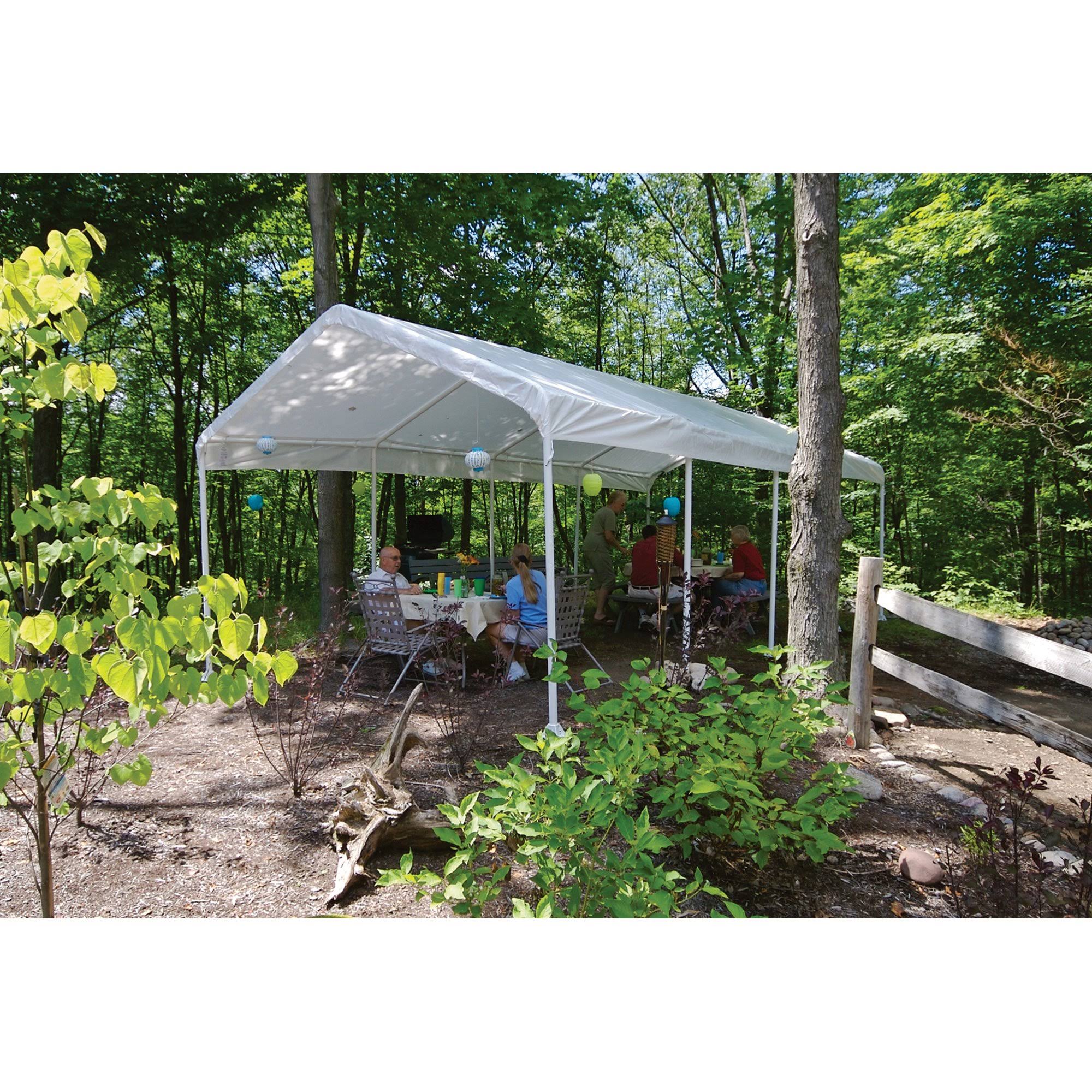 ShelterLogic | Supermax 12& x 26& Canopy - White