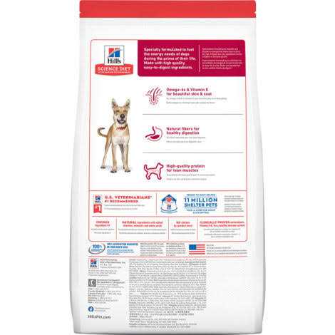 Hill's Science Diet Adult Chicken &amp; Barley Recipe Dry Dog Food - Pet Supplies online store
