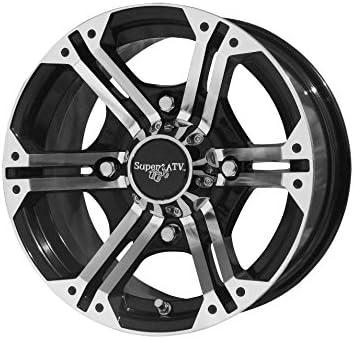 SuperATV 14x7 IN H-Series Bandit Wheel For Polaris UTV (See Fitment)| 4/156 Bolt Pattern (3/8x24 for M12x1