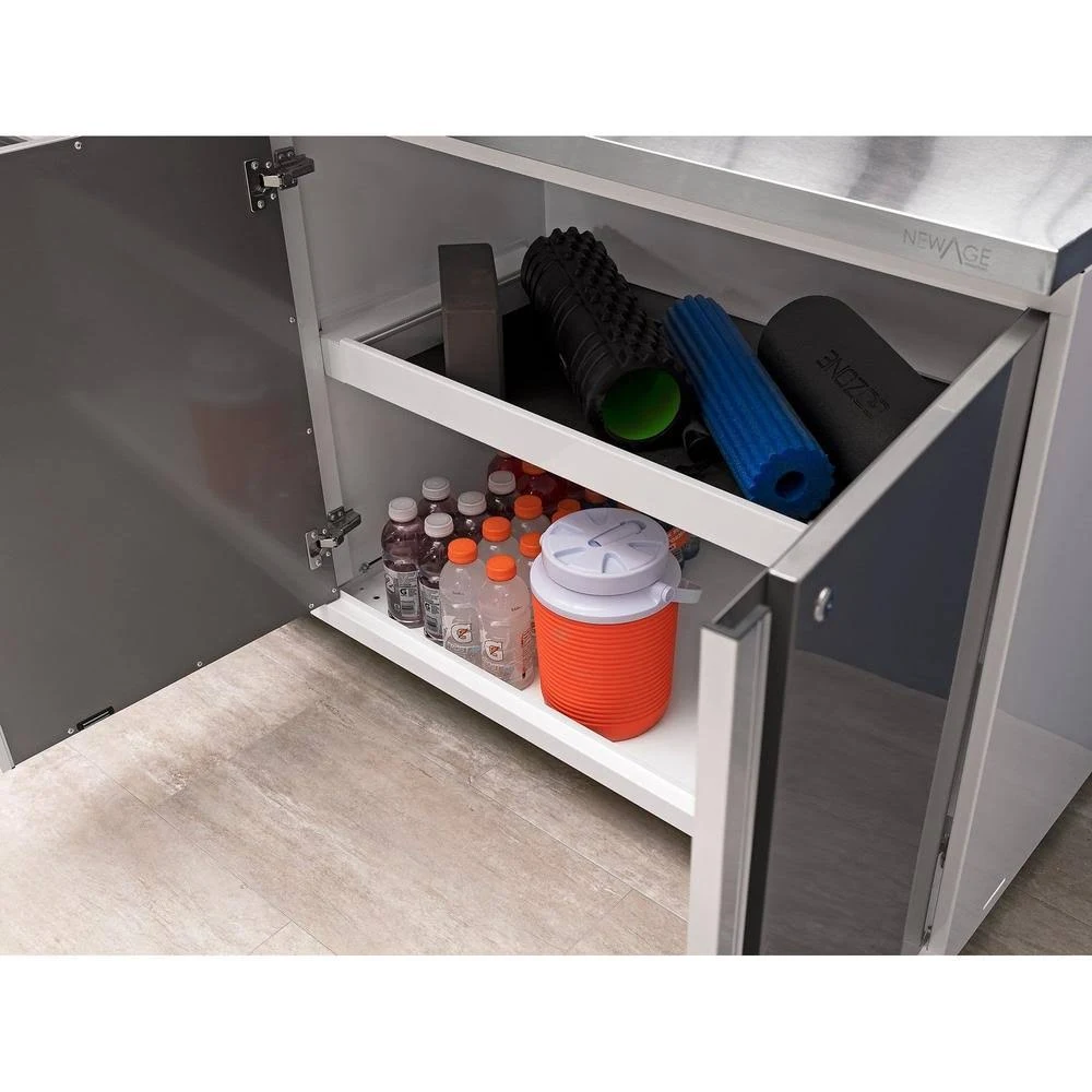 NewAge Products 51332 Pro Series 42x22 Base Cabinet, White