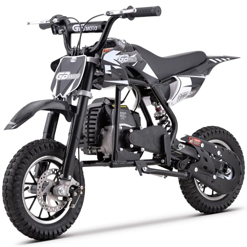Kids 50cc Dirt Bike, 49cc Gas Dirt Bike for Kids 8-14, Gas Powered Mini Dirt Bikes, 2 Stroke Dirt Bikes, Max Load 165 Lbs