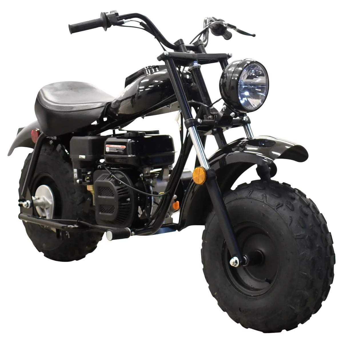 Massimo Mini Bike 200 | 4 Stroke 6.5HP Gas Powered (Motorcycle) (Black) - Radiant Selections
