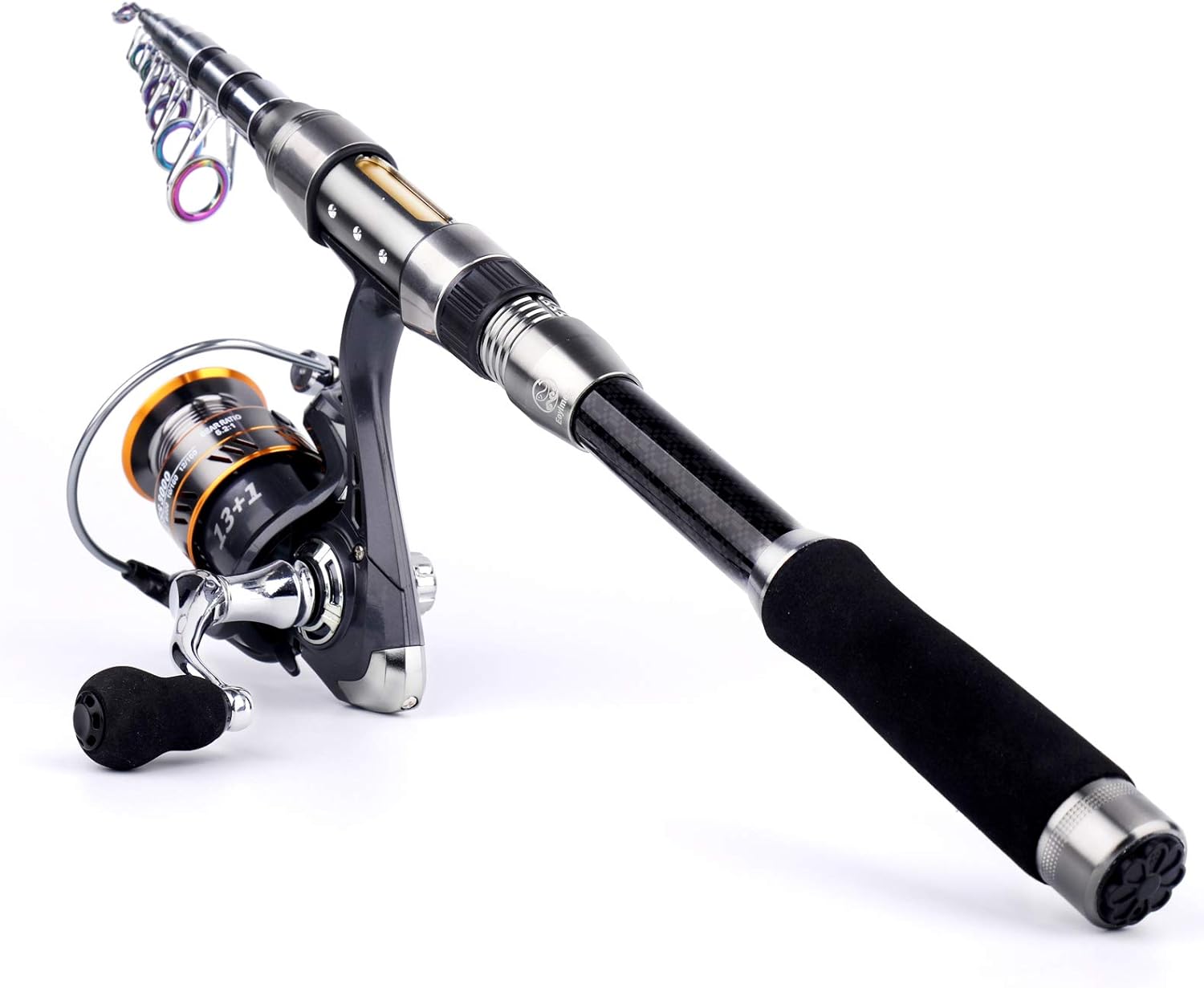EOYIMEG Telescopic Fishing Rod and Reel Combo