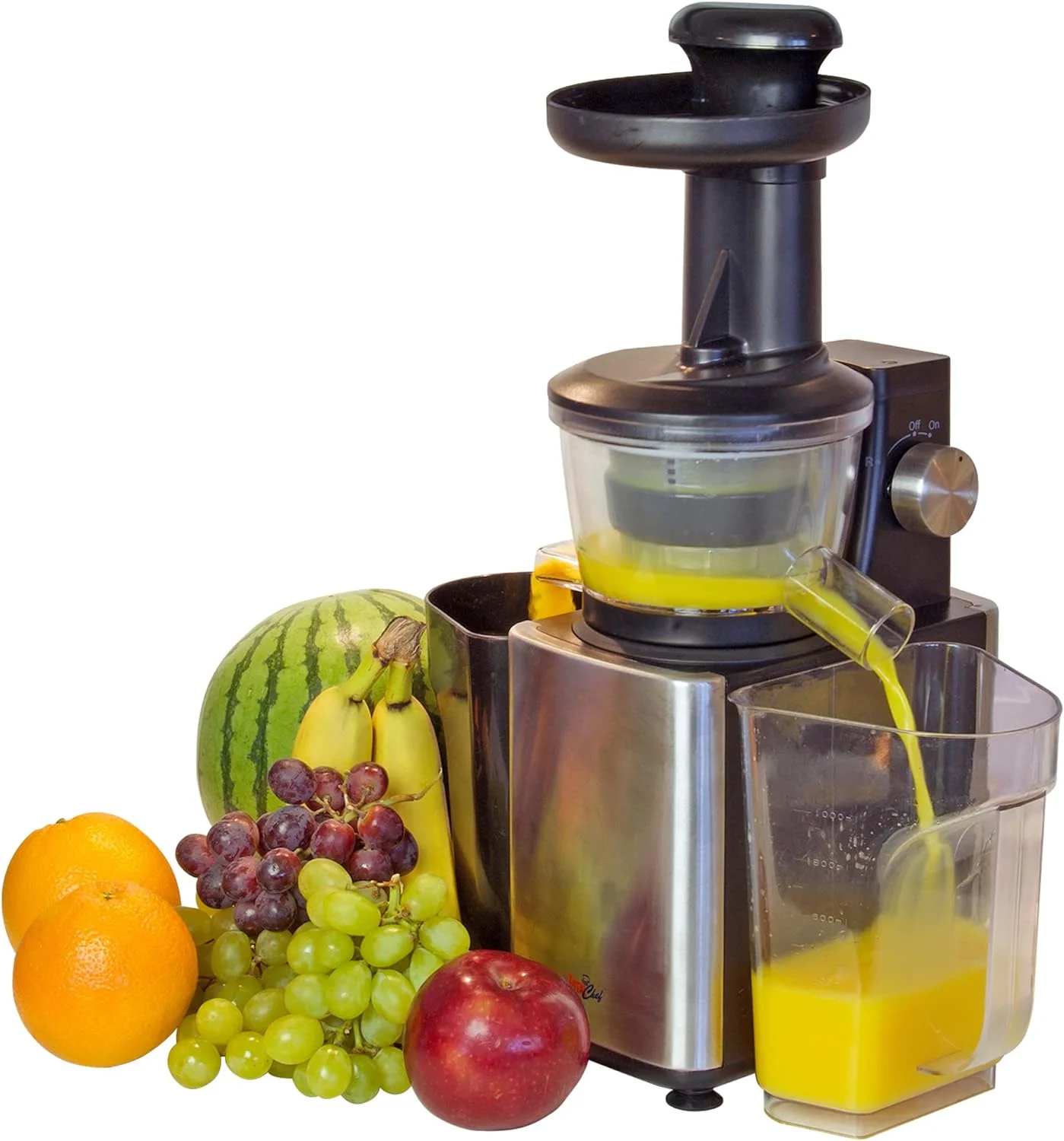 Slow Juicer, Cold Press Juicing Machine For Nutrient-Dense Juice, Powerful Masticating Juice Extractor For Leafy Greens, Herbs, Wheatgrass, Fruits