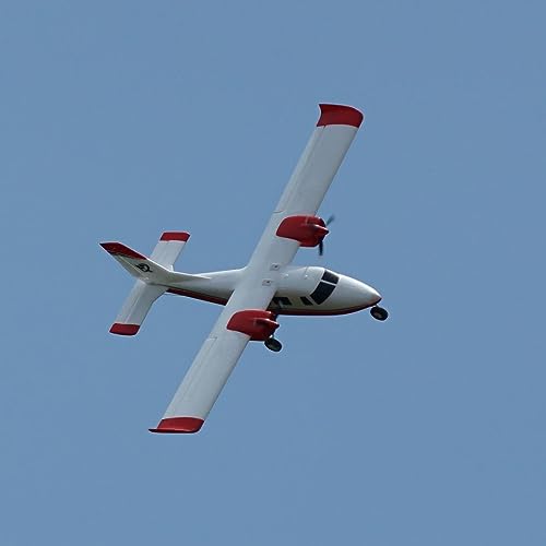 P68 850MM(33.5'') 3S RC Airplane PNP Trainer for Beginner (Transmitter, Receiver or Battery not Included) (Red)