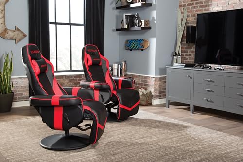 RESPAWN 900 Racing Style Gaming Recliner, Reclining Gaming Chair, in Gray RSP 900 GRY