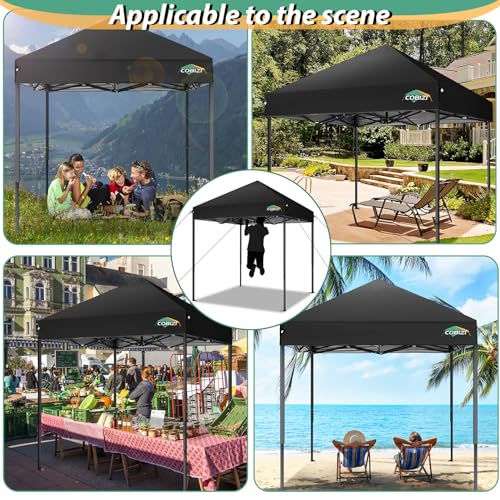 COBIZI 13x26 Pop Up Tent 13x26 Canopy with Sidewalls Heavy Duty Canopy Party Tent for Parties