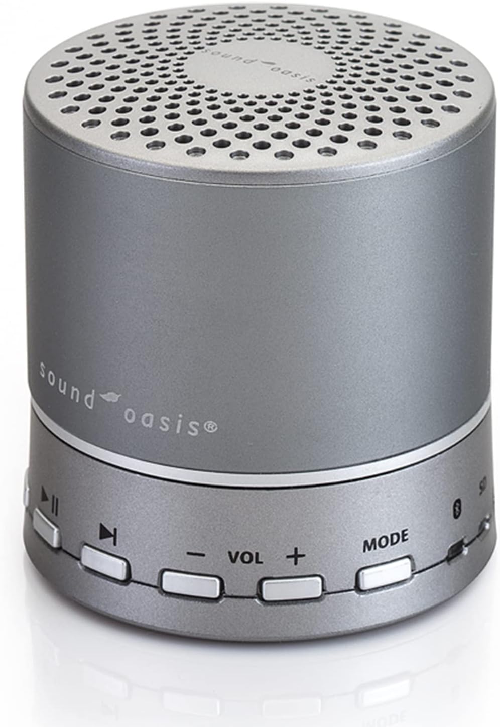 Sound Oasis Sound Machine for Sleep - Built in Bluetooth Speaker Big Bass Sound - Portable Home and Travel White Noise Machine