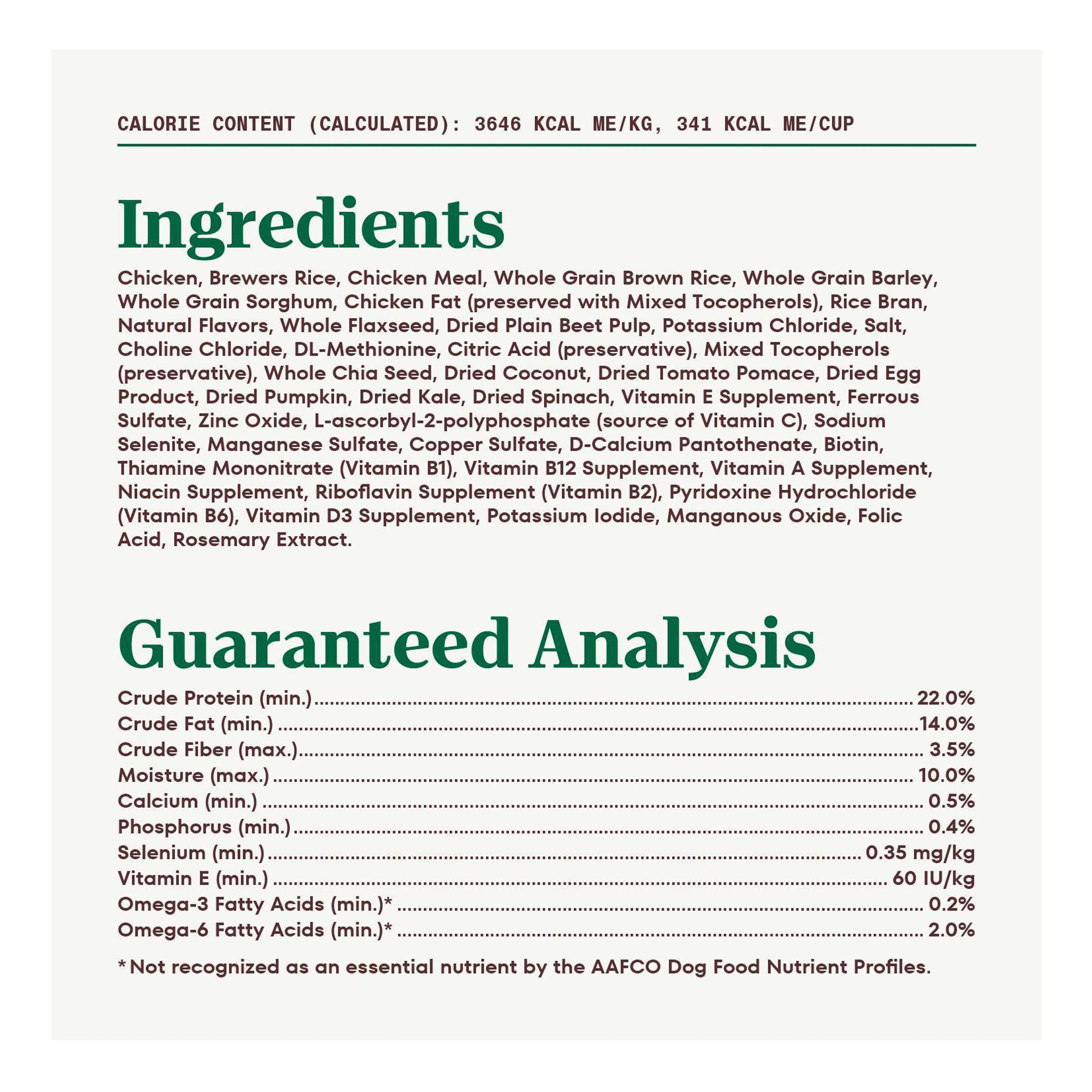 Natural Choice Chicken and Brown Rice Recipe Adult Dry Dog Food - 30lbs